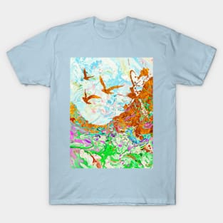 Golden Birds T-Shirt